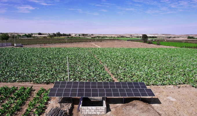 Riego solar directo La Joya - Arequipa